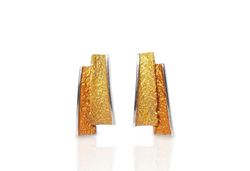 Pendientes Plata Arior Troia Ocre Medianos 1143876XPP