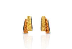 Pendientes Plata Arior Troia Pequeńos Ocre 1143915XPP