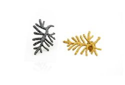 Pendientes Plata Arior Vegan Bicolor Xapat y OxIdat 1144292XOP