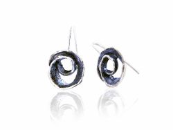 Pendientes Plata Arior Volut Gris 1,7x1,5cm 1142597XPG