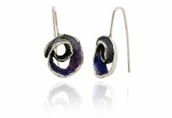 Pendientes Plata Arior Volut Lila 1,7x1,5cm 1142634XPG