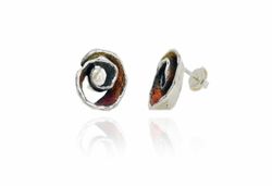 Pendientes Plata Arior Volut Ocre 1,7x1,5cm 1142633XPP