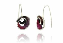 Pendientes Plata Arior Volut Rosas 1,7x1,5cm 1142635XPG