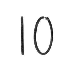Pendientes Plata Aro Circonitas 48mm PEZ1498RU65