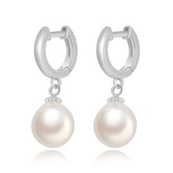 Pendientes Plata Aro Perlas 12+11mm PEM0280RHPA