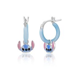 Pendientes Plata Disney AG0102P Aro Stitch