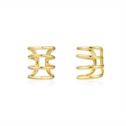 Pendientes Plata Dorada 10x10,7mm PEL0862DOXXXX Earcuff