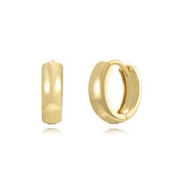 Pendientes Plata Dorada 14mm PEL1149DOXX14 Aro