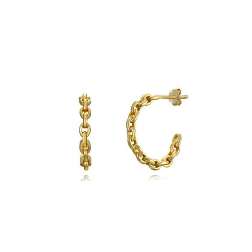 Boucles d'oreilles Argent Doré 20mm PEL1200DOXX20 Lien