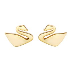 Pendientes Plata Dorada 8mm PEL0967DOXXXX Pato