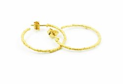 Pendientes Plata Dorada Arior Bremi Grande 1144656XOP