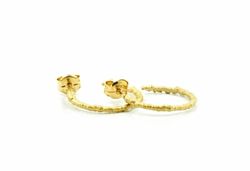 Pendientes Plata Dorada Arior Bremi Pequeńo 1144655XOP