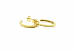 Pendientes Plata Dorada Arior Desert Media Cańa Pequeńo 1144658XOP