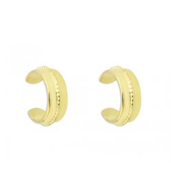 Pendientes Plata Dorada Liska MEDEAR11-D Earcuff