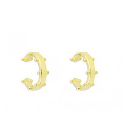 Pendientes Plata Dorada Liska MEDEAR13-D Earcuff