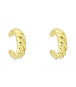 Pendientes Plata Dorada Liska MEDEAR14-D Earcuff