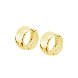 Pendientes Plata Dorada Lotus LP3774-4/2 Aro Liso