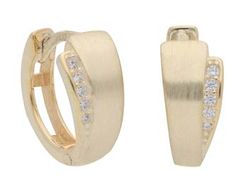 Pendientes Liska Plata Dorada LPZ213A-D Circonitas