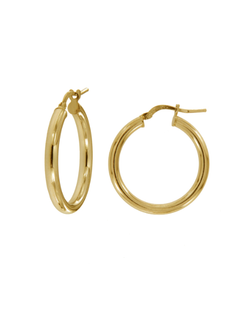Pendientes Plata Dorada Mujer PART1/2C Aro C. Circonitas