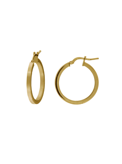 Pendientes Plata Dorada Mujer PART2/1C Aro C. Circonitas