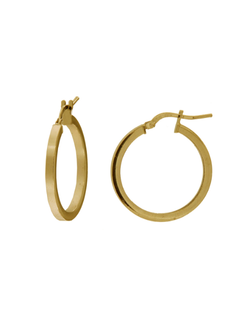 Pendientes Plata Dorada Mujer PART2/2C Aro C. Circonitas
