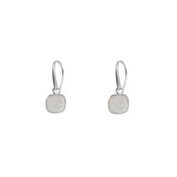 Pendientes Plata Mujer PEM0043RHPL Piedras Minerales Piedra Luna