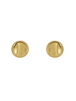 Pendientes Plata Dorada Mujer PPR 728/C Círculo En Brillo