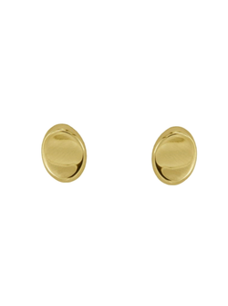 Pendientes Plata Dorada Mujer PPR 730/C Pulido En Brillo