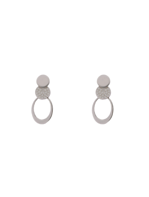 Pendientes Plata PPEN2234 Circonitas