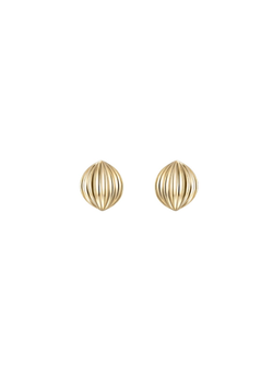 Pendientes Plata Dorada PPR 801/C Concha En Brillo