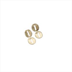 Pendientes Plata Dorada Sovrani Mujer J12502 Colgante Óvalos Calados 5cm