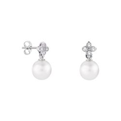 Pendientes Plata Esfera Argyor MRM 8mm (AG)79B0100TD1 Topacios Perla