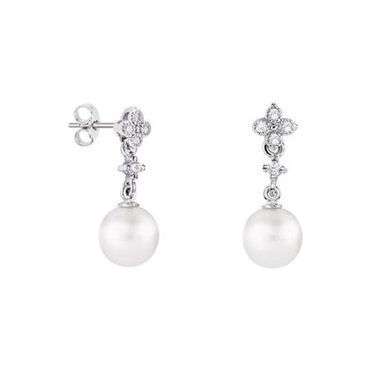 Arracades Plata Esfera Argyor MRM 8mm (AG)79B0101TD1 Topacis Perla