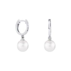 Pendientes Plata Esfera Argyor MRM 8mm (AG)79B0300ND1 Topacios Perlas