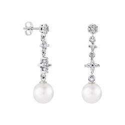 Pendientes Plata Esfera Argyor MRM 8mm (AG)79B0604TD1 Topacios Perla