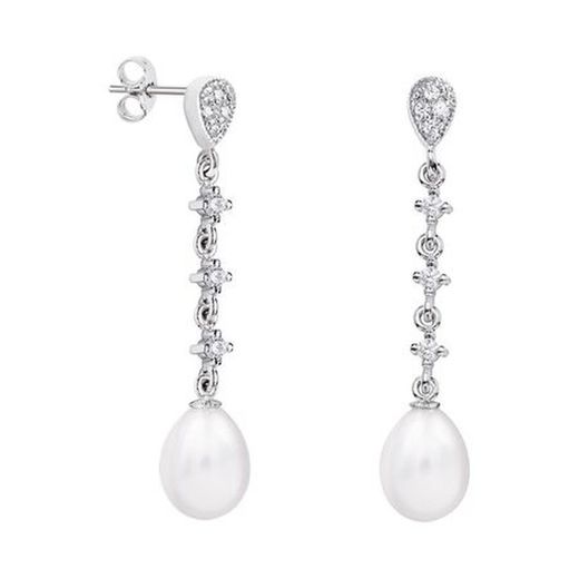 Arracades Plata Llàgrima Argyor MRM 8mm (AG)79B0203TE1 Topacis Perla