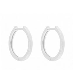 Pendientes Plata Liska 22mm MED286A-22 Aro Liso