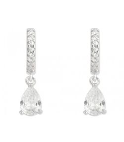 Pendientes Plata Liska LAD3084A Colgante Circonitas