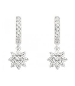 Pendientes Plata Liska LAD3085A Colgante Circonitas