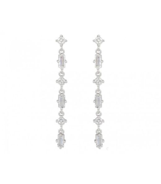 Pendientes Plata Liska LAD3087A Colgante Circonitas