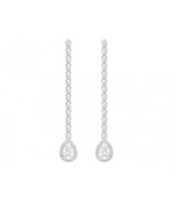 Pendientes Plata Liska LAD3089A Colgante Circonitas