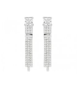 Pendientes Plata Liska LAD3092A Colgante Circonitas