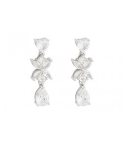 Pendientes Plata Liska LAD3097A Colgante Circonitas