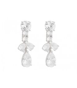 Pendientes Plata Liska LAD3100A Colgante Circonitas
