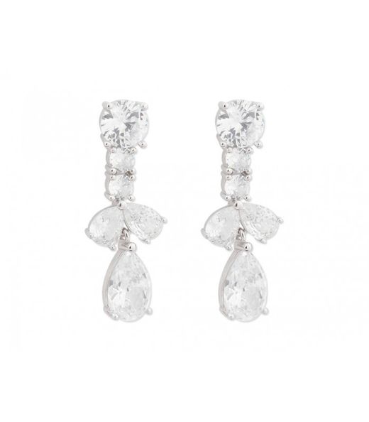 Pendientes Plata Liska LAD3100A Colgante Circonitas