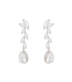 Pendientes Plata Liska LAD3103A Colgante Circonitas