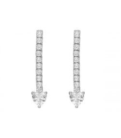 Pendientes Plata Liska LAD4739A Colgante Circonitas