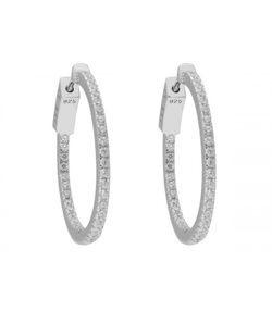 Pendientes Plata Liska LPZ061A Aro Circonitas