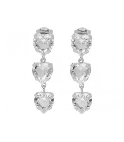 Pendientes Plata Liska LSW4356A Colgante Circonitas