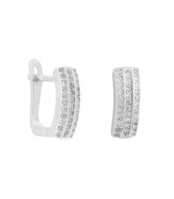 Pendientes Plata Liska MED296A Circonitas